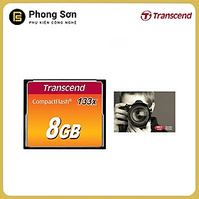 Mua Thẻ nhớ Transcend CF 8GB (133x Speed) Hàng nhập khẩu