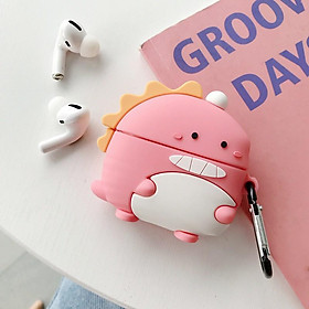 Mua Case 1/2 & MODEL KHỦNG LONG BỜM VÀNG- HỒNG Dành Cho Tai Nghe Không Dây (Bluetooth)
