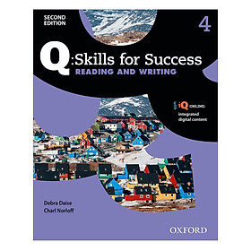 Nơi bán Q Skills For Success (2 Ed.) Reading And Writing 4: Student Book With Online Practice (2nd) - Giá Từ -1đ