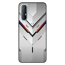 Ốp lưng dành cho Oppo Reno 3 Pro mẫu Mặt Nạ Trắng