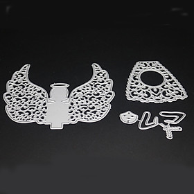 Angel Carbon Steel Cutting Dies Set Knife Mold Stencils DIY Scrapbooking Die Cuts Decor Crafts Embossing Templates Art Cutter