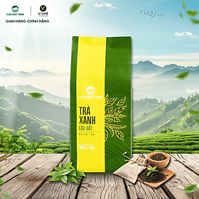  Trà Xanh Cầu Đất 1650 – Túi Giấy 100g | Hương cốm nhẹ – Vị thanh khiết tự nhiên