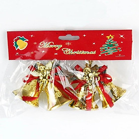 Set 2 cặp chuông đôi thiên thần trang trí noel giáng sinh,Phụ Kiện Trang Trí Giáng Sinh Noel