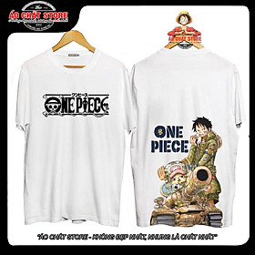 Áo Thun One Piece LUFFY vs TONY CHOPPER Quân Đooij Cực Chất | Áo LUFFY - TONY WANO Đảo Hải Tặc Đẹp OP161