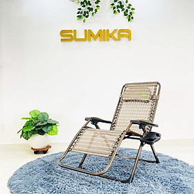 Mua Ghế xếp thư giãn SUMIKA 638 - Dòng cao cấp  bề rộng 73cm  vải lưới Textilene thoáng khí  tải trọng 300kg