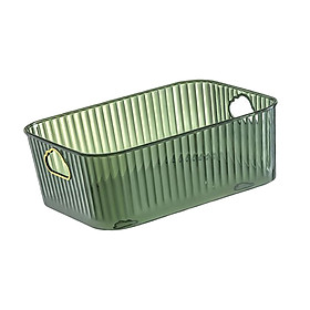 Portable Transparent Storage Bin Vanity Basket for Restaurant Bathroom Home