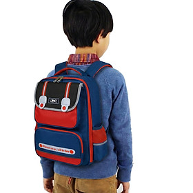 Balo Chống Gù TNBags Smart Red TN.B 3110, Balo Học Sinh làm bằng chất liệu Polyester, bền màu dễ dàng vệ sinh