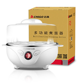 Nồi Hấp Trứng CHIGO ZDQ201 Trắng
