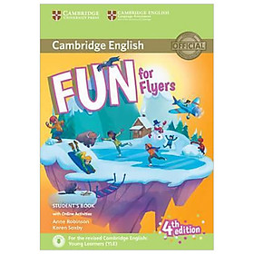 [Download Sách] Fun for Flyers SB w Online Activities w Audio, 4ed