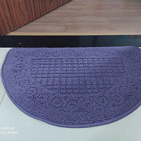 Mua Thảm Chùi chân bán nguyệt sợi mềm siêu hút nước kích thước 40*60cm