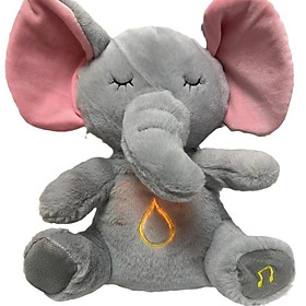 Gấu Nhịp Thở Ngủ Gấu Koala Bông Nhịp Thở Mô Phỏng Hít Thở Ánh Sáng Âm Thanh Giúp Vào Giấc Ngủ Nhanh - Voi, Voi