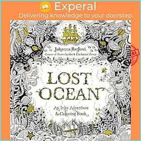 Sách - Lost Ocean : An Inky Adventure and Coloring Book for Adults by Johanna Basford (paperback)