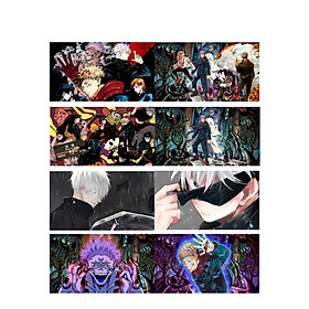 Poster 8 tấm A4 JUJUTSU KAISEN CHÚ THUẬT HỒI CHIẾN anime tranh treo album ảnh in hình đẹp (MẪU GIAO NGẪU NHIÊN)