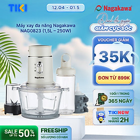 Máy xay đa năng Nagakawa NAG0823 (1,5L – 250W) – Hàng chính hãng