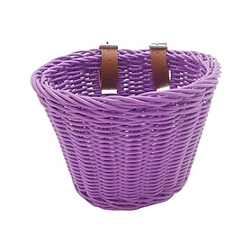 Kids Bike Basket,  Basket for Boy and Girl, Waterproof Metal Wire Children's  Basket, Suitable for Most Children's Bicycles Tricycles