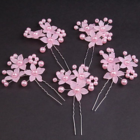 Combo 5 trâm cài tóc ngọc trai thanh tú