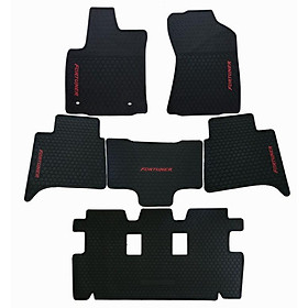 Thảm Lót Sàn Cao Su Đúc Cho Xe Ô Tô Toyota FORTUNER - Bền đẹp