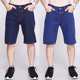 Quần Đùi Bò Short Jean Ngắn Thoitrang24h Phom Đứng Cho Nam