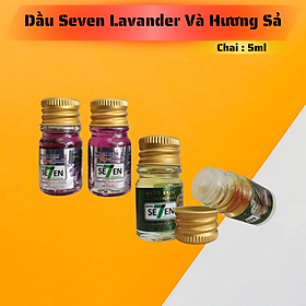 Mua Dầu Seven 5ml Thái Lan   Hương Lavender Và Hương Sả