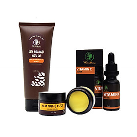 Bộ chăm sóc dưỡng trắng Vitamin C