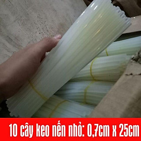 Mua bộ 10 keo nến và máy bắn keo