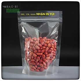 Mua TÚI ZIP 2 MẶT TRONG ĐÁY ĐỨNGtúi zipper đáy đứng 2 mặt trong suốt đựng thực phẩm  phụ kiện  HÀNG CÔNG TY ĐẸP LOẠI 1