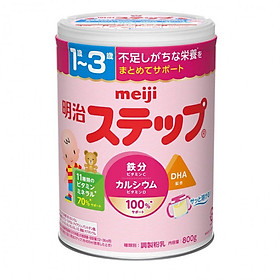 Thực phẩm dinh dưỡng Meiji số 9 800g 1 - 3 tuổi