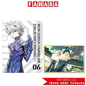 Neon Genesis Evangelion - Collector’s Edition - Tập 6 - Tặng Kèm Shikishi Nhân Vật Shinji Và Kaworu