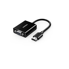 Mua Ugreen 90813 1080 60Hz Cáp chuyển HDMI sang VGA có cổng cấp nguồn USB-C cm611 - Hàng chính hãng