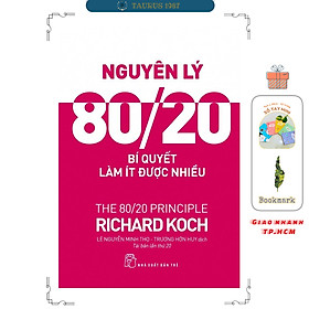 NGUYÊN LÝ 80/20 - Bí Quyết Làm Ít Được Nhiều