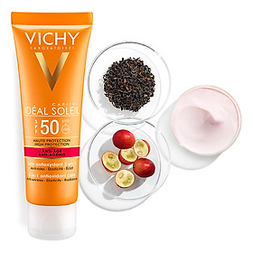 Kem Chống Nắng Bảo Vệ Và Giúp Giảm Các Dấu Hiệu Lão Hóa Ideal Soleil Anti-Age SPF50 (50ml)