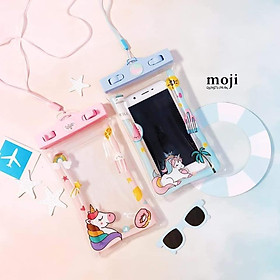 Mua túi chống nước điện thoại có viền phao nổi trên mặt nước