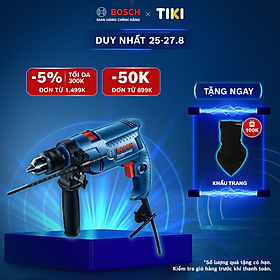 Máy khoan động lực Bosch GSB 550 550W - Tặng bộ phụ kiện FREEDOM 90 chi tiết