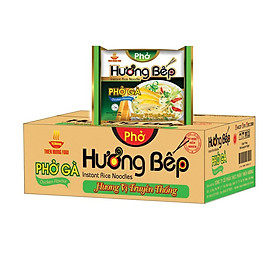 Phở gà Hương bếp 65gr/thùng 30 gói (tặng tô)