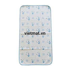 Tấm lót chống thấm cho bé đi học mẫu giáo tiểu học ngủ trưa VIETMAT gọn nhẹ, mềm êm, không nóng, chống thấm tuyệt đối