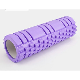 Con Lăn Massage Foam Gai Dẹt 45x14 cm Ống Lăn Giãn Cơ Tập Yoga, Gym