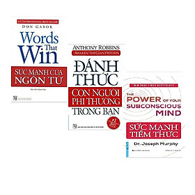 Combo Bộ 3 Cuốn Cẩm Nang Dành Cho Bạn Trẻ: Sức Mạnh Của Ngôn Từ + Đánh Thức Con Người Phi Thường Trong Bạn + Sức Mạnh Tiềm Thức (Tặng Kèm Bookmark Green Life)