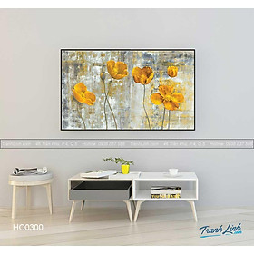 Mua Tranh Canvas hoa treo tường trang trí phòng khách