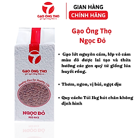 Gạo Ông Thọ - Ngọc Đỏ túi 1kg