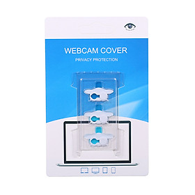 Vỏ Nhựa Dán Trượt Bảo Vệ Riêng Tư Cho Cam iPad iPhone Mac PC – Trắng