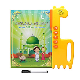 2 in 1 Sound Board Book for Kids Arabic & English Interactive Children's Sound Book Parent-child Interaction Fun