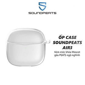 Mua Bao Đựng Tai Nghe SoundPEATS Air3 Có Móc Khóa Kèm Sticker - Hàng Chính Hãng