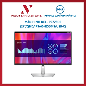Màn hình Dell P2723DE (27"/QHD/IPS/60Hz/5ms/USB-C) - Hàng Chính Hãng