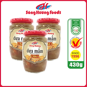 3 Hũ Dưa Mắm Chay Sông Hương Hũ 430g