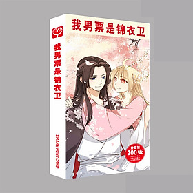 (BÌA NGẪU NHIÊN) Hộp ảnh POSTCARD mẫu mới BẠN TRAI TÔI LÀ CẨM Y VỆ ngôn tình dễ thương