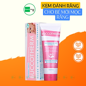 Kem đánh răng hữu cơ cho bé mới mọc răng Buccotherm 50ml