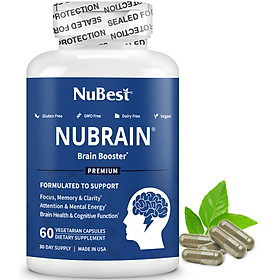 Thực Phẩm Bảo Về Sức Khỏe NuBrain Hỗ Trợ Tăng Cường Tuần Hoàn Não