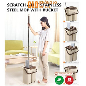 Mua Bộ Cây Lau Nhà 2 Ngăn Tự Vắt Tiện Dụng