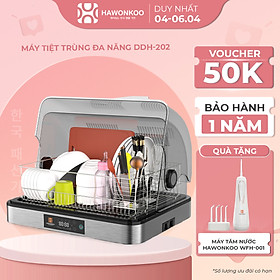 Mua Máy Tiệt Trùng Đa Năng HAWONKOO DDH-202 Sấy Khô Bát Đĩa 45 Lít Hàng Chính Hãng Bảo Hành 12 Tháng - Thương Hiệu Hàn Quốc