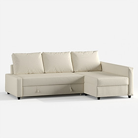 SCANDI, Sofa chữ L kết hợp giường ngủ SOF_002, 230x151x66cm
